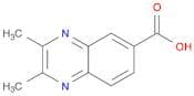 6-Quinoxalinecarboxylic acid, 2,3-dimethyl-