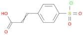 2-Propenoic acid, 3-[4-(chlorosulfonyl)phenyl]-