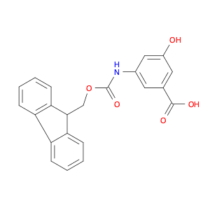 3-([(9H-Fluoren-9-ylmethoxy)carbonyl]amino)-5-hydroxybenzoic acid