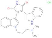 1H-Pyrrole-2,5-dione, 3-[1-[3-(dimethylamino)propyl]-1H-indol-3-yl]-4-(1H-indol-3-yl)-, hydrochlor…