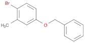 Benzene, 1-bromo-2-methyl-4-(phenylmethoxy)-