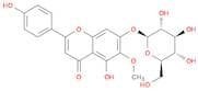 4H-1-Benzopyran-4-one, 7-(β-D-glucopyranosyloxy)-5-hydroxy-2-(4-hydroxyphenyl)-6-methoxy-