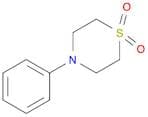 Thiomorpholine, 4-phenyl-, 1,1-dioxide