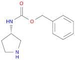 Carbamic acid, N-(3S)-3-pyrrolidinyl-, phenylmethyl ester
