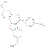 [6-Methoxy-2-(4-methoxyphenyl)benzo[b]furan-3-yl](4-cyanophenyl)methanone