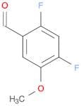 Benzaldehyde, 2,4-difluoro-5-methoxy-