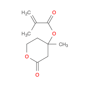 Methacrylic acid 4-methyl-2-oxotetrahydro-2h-pyran-4-yl ester