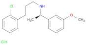 Benzenepropanamine, 2-chloro-N-[(1R)-1-(3-methoxyphenyl)ethyl]-, hydrochloride (1:1)