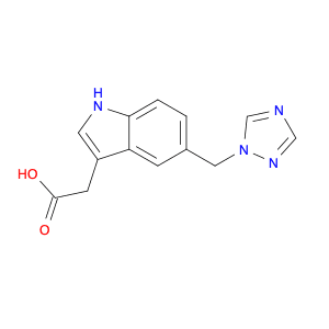 1H-Indole-3-acetic acid, 5-(1H-1,2,4-triazol-1-ylmethyl)-