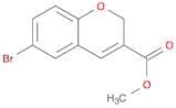 2H-1-Benzopyran-3-carboxylic acid, 6-bromo-, methyl ester