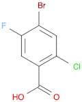 Benzoic acid, 4-bromo-2-chloro-5-fluoro-