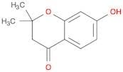 4H-1-Benzopyran-4-one, 2,3-dihydro-7-hydroxy-2,2-dimethyl-