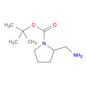 1-Pyrrolidinecarboxylic acid, 2-(aminomethyl)-, 1,1-dimethylethyl ester