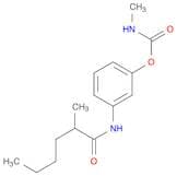 Hexanamide, 2-methyl-N-[3-[[(methylamino)carbonyl]oxy]phenyl]-