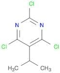 Pyrimidine, 2,4,6-trichloro-5-(1-methylethyl)-