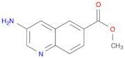 6-Quinolinecarboxylic acid, 3-amino-, methyl ester