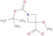 1,3-Azetidinedicarboxylic acid, 3-methoxy-, 1-(1,1-dimethylethyl) ester