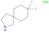 2-Azaspiro[4.5]decane, 8,8-difluoro-, hydrochloride (1:1)