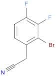 2-(2-bromo-3,4-difluorophenyl)acetonitrile