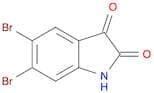 1H-Indole-2,3-dione, 5,6-dibromo-