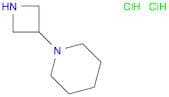 Piperidine, 1-(3-azetidinyl)-, hydrochloride (1:2)