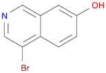 7-Isoquinolinol, 4-bromo-