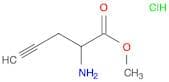 Methyl 2-aminopent-4-ynoate hydrochloride