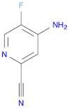 2-Pyridinecarbonitrile, 4-amino-5-fluoro-