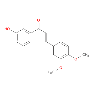 2-Propen-1-one, 3-(3,4-dimethoxyphenyl)-1-(3-hydroxyphenyl)-, (2E)-