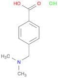 Benzoic acid, 4-[(dimethylamino)methyl]-, hydrochloride (1:1)