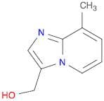 Imidazo[1,2-a]pyridine-3-methanol, 8-methyl-