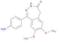 4H-2,3-Benzodiazepin-4-one, 1-(4-aminophenyl)-3,5-dihydro-7,8-dimethoxy-
