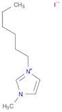 1H-Imidazolium, 3-hexyl-1-methyl-, iodide (1:1)