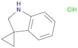 Spiro[cyclopropane-1,3'-[3H]indole], 1',2'-dihydro-, hydrochloride (1:1)