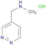 Methyl(pyridazin-4-ylmethyl)amine hydrochloride