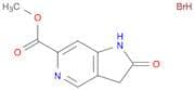 methyl 2-oxo-1H,2H,3H-pyrrolo[3,2-c]pyridine-6-carboxylate hydrobromide
