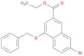 Ethyl 4-(benzyloxy)-7-bromo-2-naphthoate