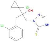 3H-1,2,4-Triazole-3-thione, 2-[2-(1-chlorocyclopropyl)-3-(2-chlorophenyl)-2-hydroxypropyl]-1,2-dih…
