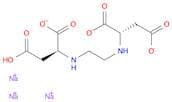L-Aspartic acid, N,N'-1,2-ethanediylbis-, sodium salt (1:3)
