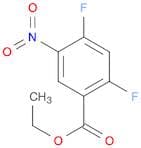 Benzoic acid, 2,4-difluoro-5-nitro-, ethyl ester