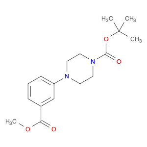 1-Piperazinecarboxylic acid, 4-[3-(methoxycarbonyl)phenyl]-, 1,1-dimethylethyl ester