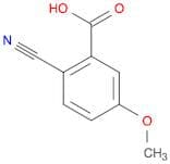 Benzoic acid, 2-cyano-5-methoxy-