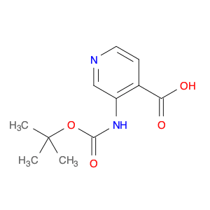 4-Pyridinecarboxylic acid, 3-[[(1,1-dimethylethoxy)carbonyl]amino]-