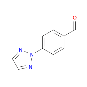 Benzaldehyde, 4-(2H-1,2,3-triazol-2-yl)-