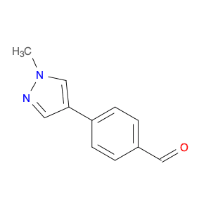 Benzaldehyde, 4-(1-methyl-1H-pyrazol-4-yl)-