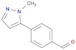 Benzaldehyde, 4-(1-methyl-1H-pyrazol-5-yl)-