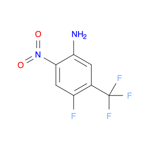 Benzenamine, 4-fluoro-2-nitro-5-(trifluoromethyl)-