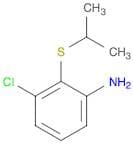 3-Chloro-2-(isopropylthio)aniline