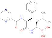 Boronic acid, B-[(1R)-3-methyl-1-[[(2S)-1-oxo-3-phenyl-2-[(2-pyrazinylcarbonyl)amino]propyl]amino]…
