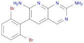 Pyrido[2,3-d]pyrimidine-2,7-diamine, 6-(2,6-dibromophenyl)-